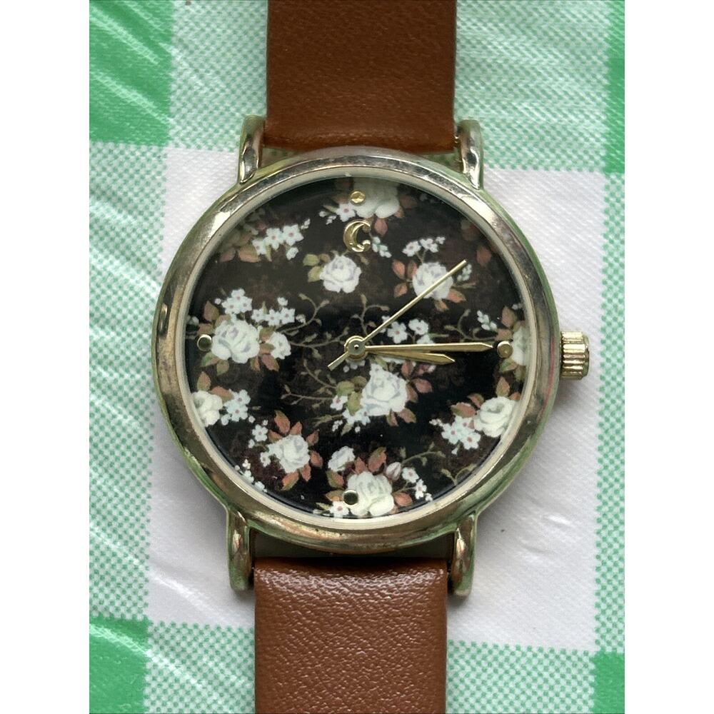 Charming Charlie Floral Dial Women’s Quartz Watch